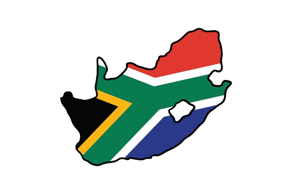 Outline map of South Africa