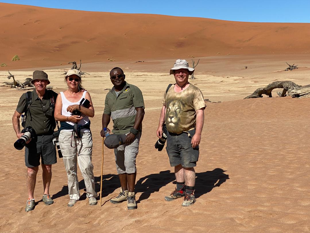 Safari Guide with Guests